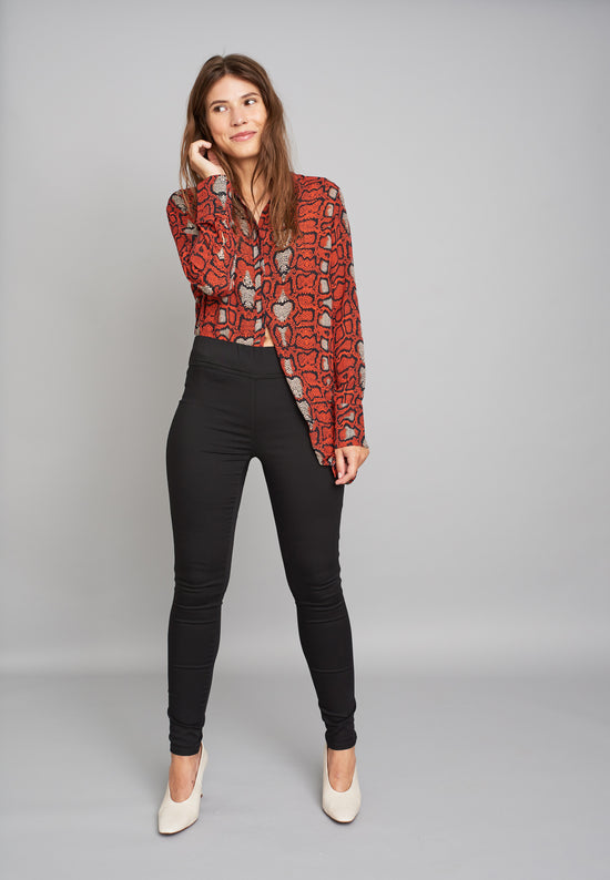 Echte Nahla Skinny Trousers SL - Black