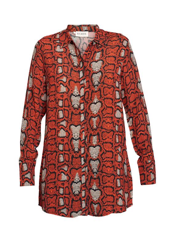 echte Orion Regular Shirts - Cherry Tomato snake