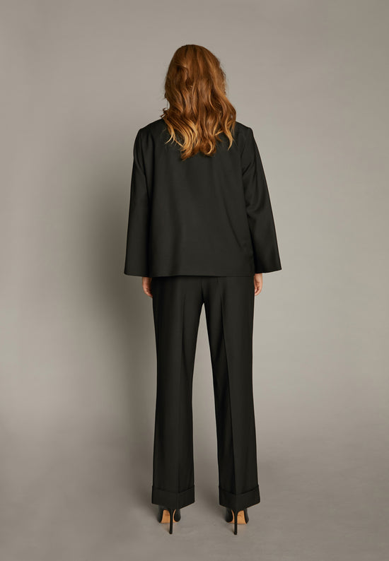Echte Oversized Blazer - Black