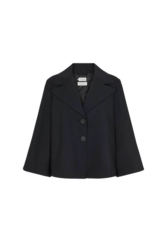 echte Oversized Blazer - Black