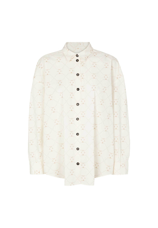 echte Oversized Shirt Shirts - Unbleached Logo