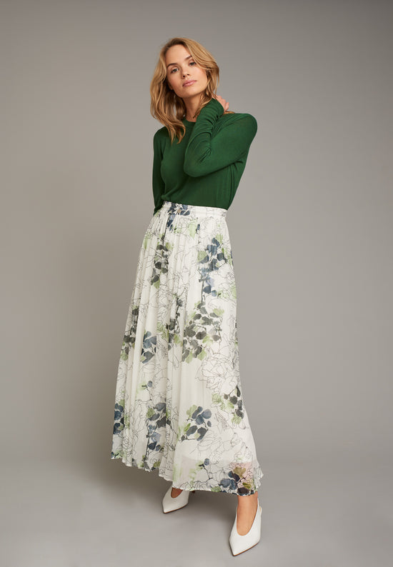 Echte Ruffled Skirt - Mint Paint