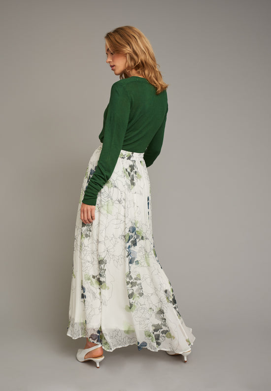 Echte Ruffled Skirt - Mint Paint