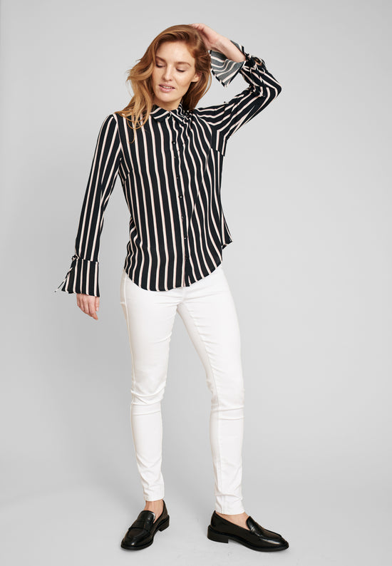 Echte Singh Regular Shirts - Rose Stripes