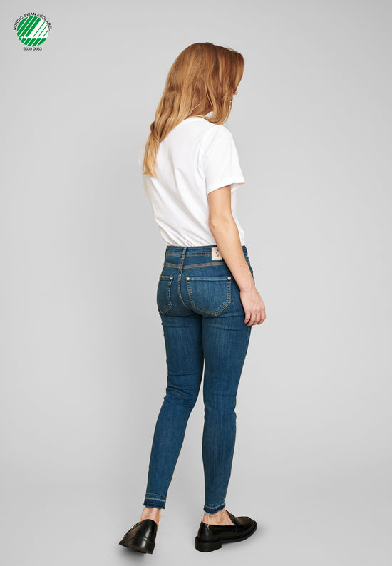 Echte Sun Cropped Jeans - Faded Blue Wash