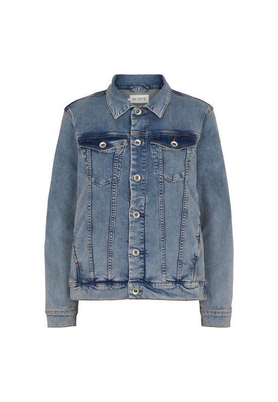 echte Tone Jacket - Faded Blue Wash