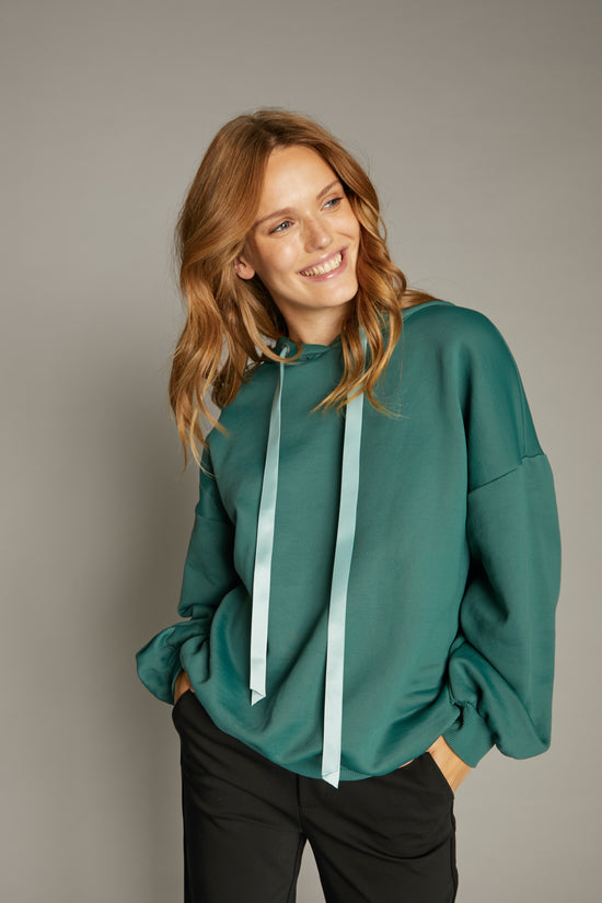 Echte Oversized Sweatshirt Sweatshirts - Green Lichen