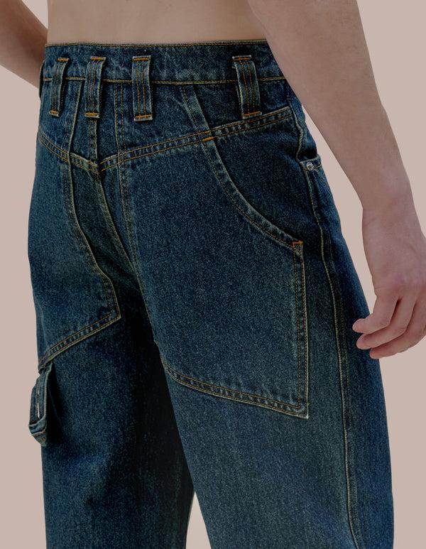 Eckhaus Latta BAGGY JEAN New Blue