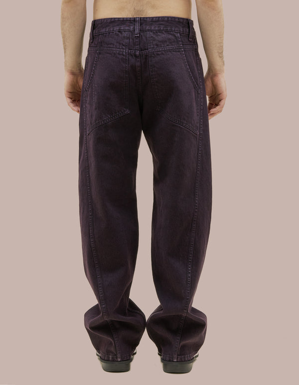 Eckhaus Latta BEND JEAN Amethyst