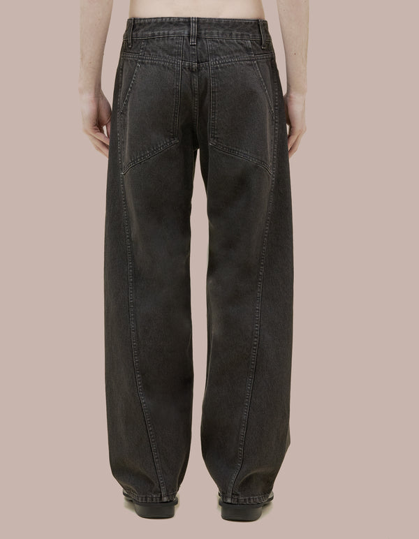 Eckhaus Latta BEND JEAN Stone