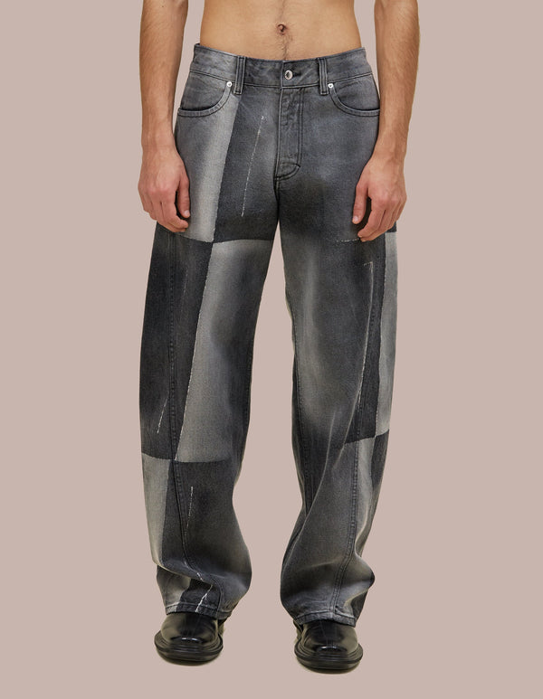 eckhaus latta BEND JEAN sunfade