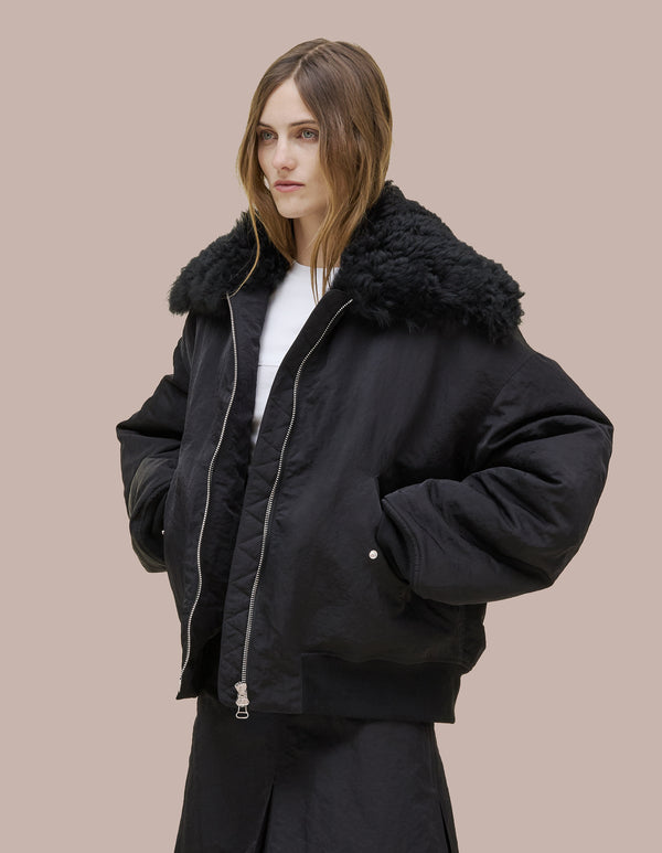 Eckhaus Latta BOMBER Asphalt