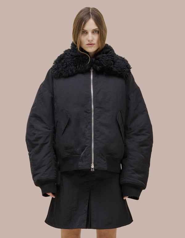 eckhaus latta BOMBER Asphalt