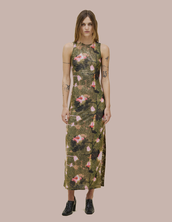 eckhaus latta DUET DRESS Garden