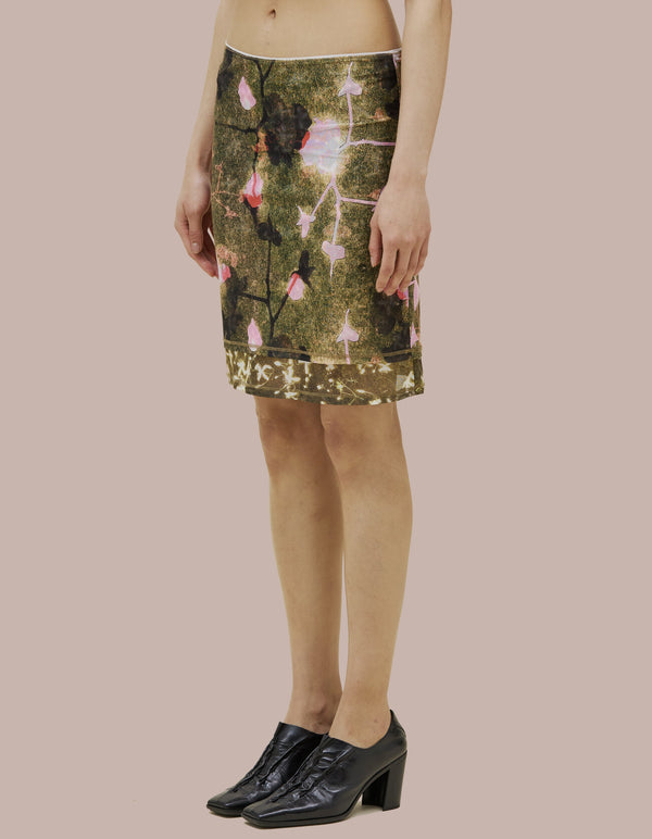 Eckhaus Latta DUET SKIRT Garden