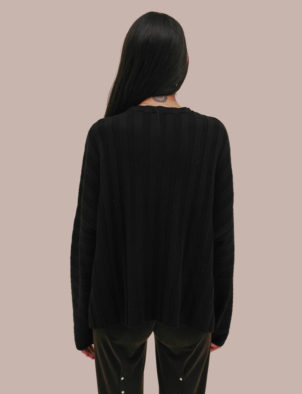 Eckhaus Latta KEYBOARD SWEATER CROW