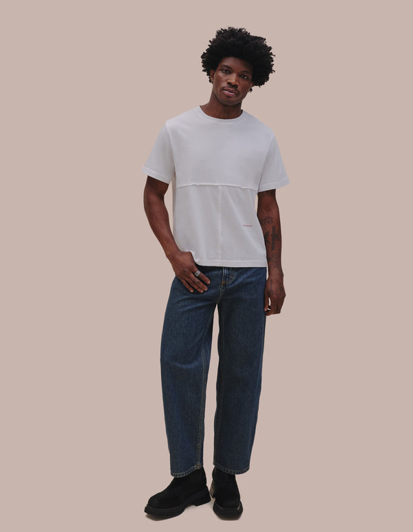 Eckhaus Latta LAPPED TEE White