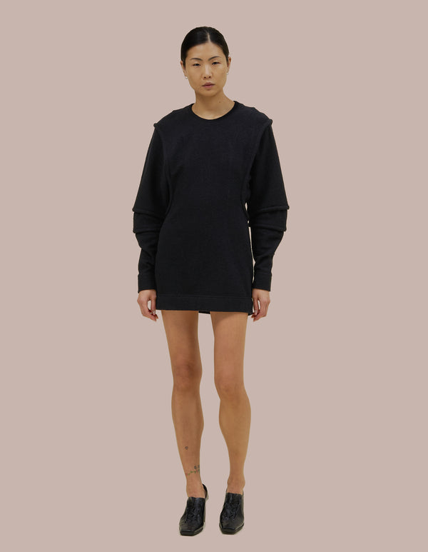 eckhaus latta PALLAS DRESS Dusk