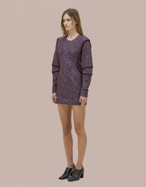 Eckhaus Latta PALLAS DRESS Twilight