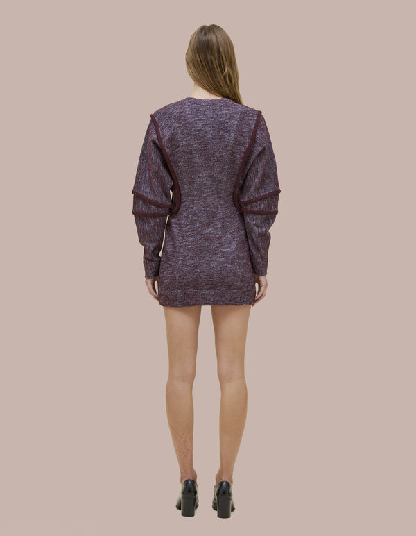 Eckhaus Latta PALLAS DRESS Twilight