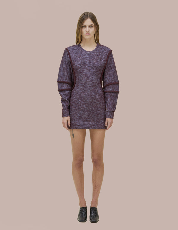 eckhaus latta PALLAS DRESS Twilight