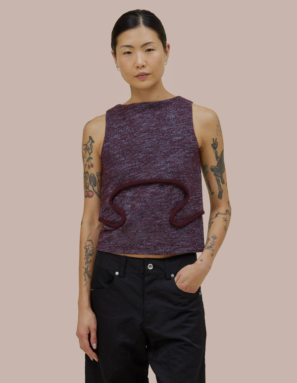 eckhaus latta PALLAS TANK Twilight