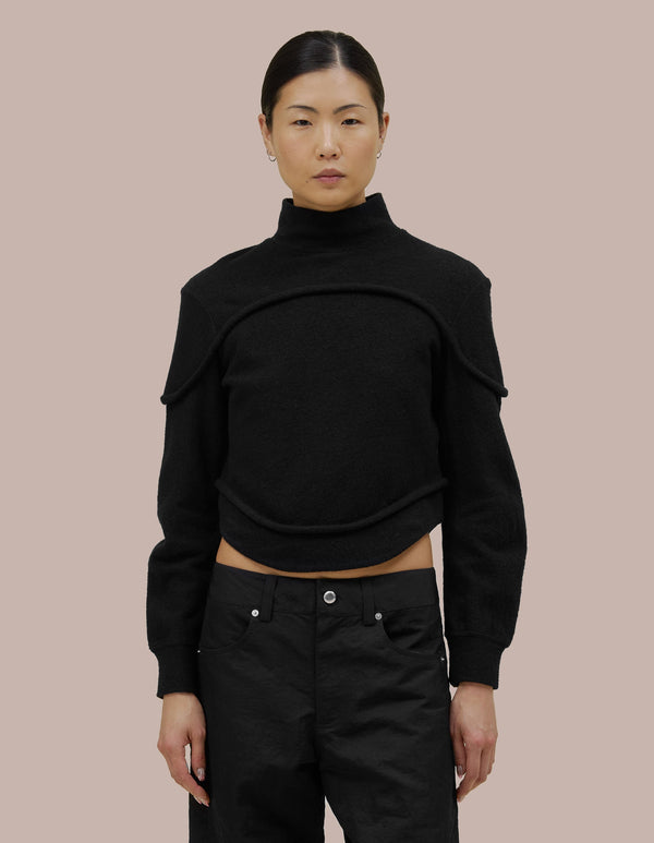 eckhaus latta PALLAS TURTLENECK Dusk