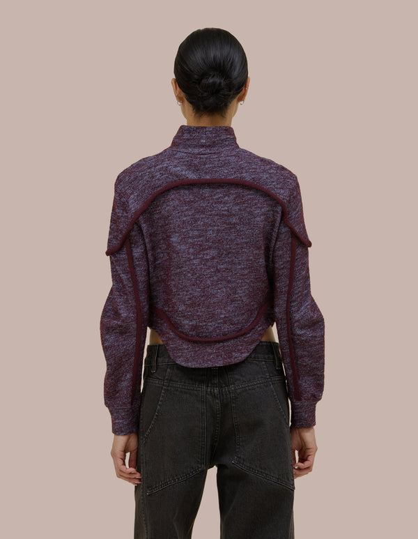 Eckhaus Latta PALLAS TURTLENECK Twilight
