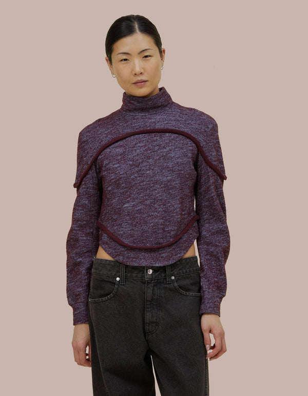 eckhaus latta PALLAS TURTLENECK Twilight