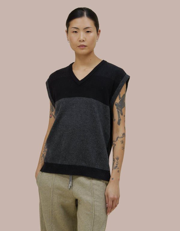eckhaus latta RACER VEST Raven