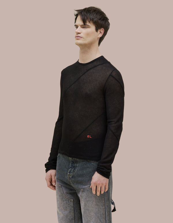 Eckhaus Latta SPIRAL LONGSLEEVE Jet