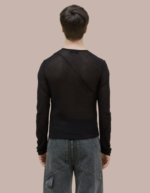 Eckhaus Latta SPIRAL LONGSLEEVE Jet