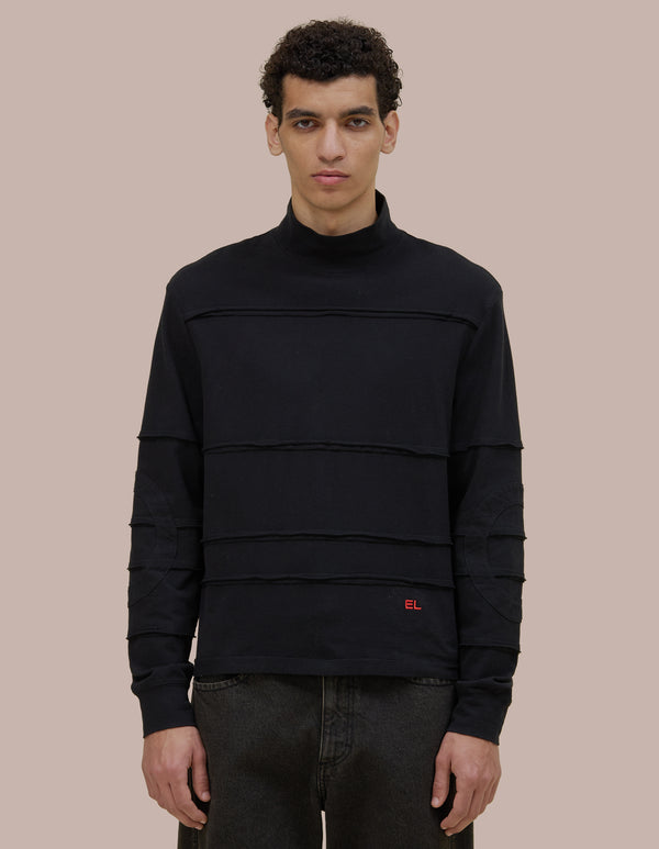 eckhaus latta STRIATED JUMPER Night