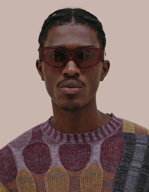 Eckhaus Latta THE BUG Crystal Oxblood