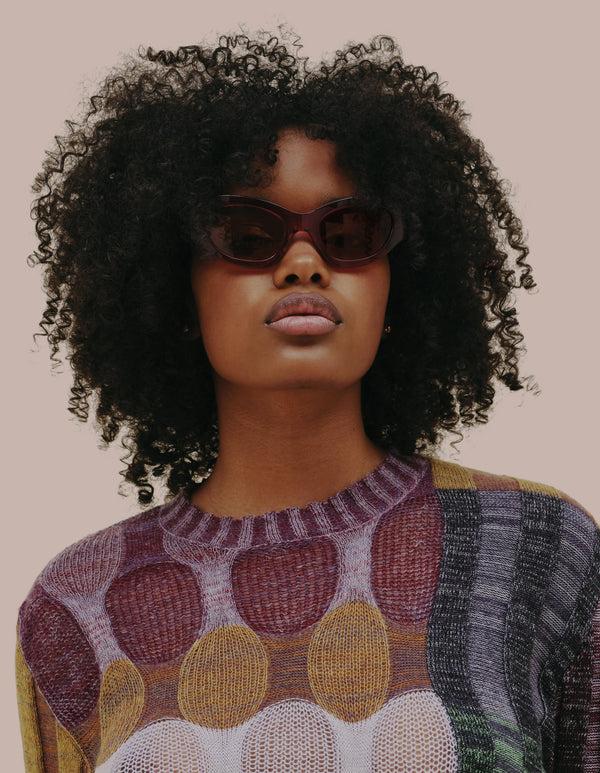 Eckhaus Latta THE BUG Crystal Oxblood