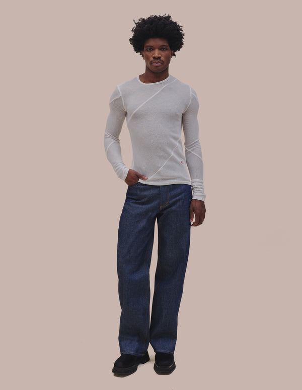 Eckhaus Latta WIDE LEG JEAN Raw
