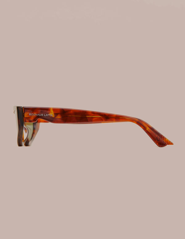 Eckhaus Latta THE TILT Tortoiseshell With Green Lens