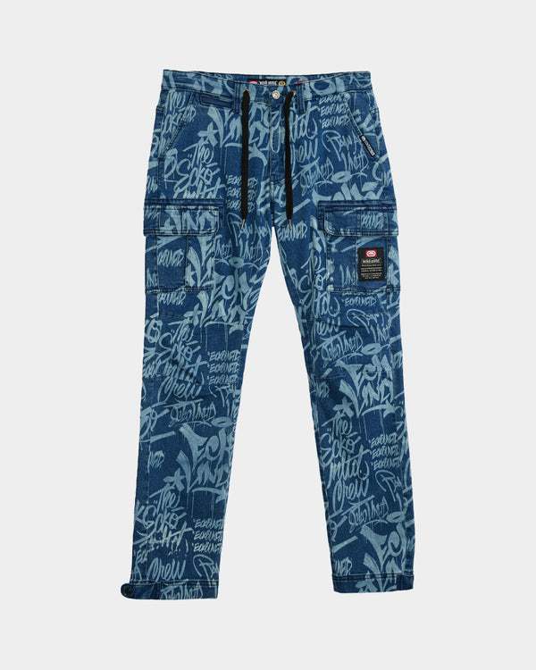 ecko Graffiti Denim Jogger