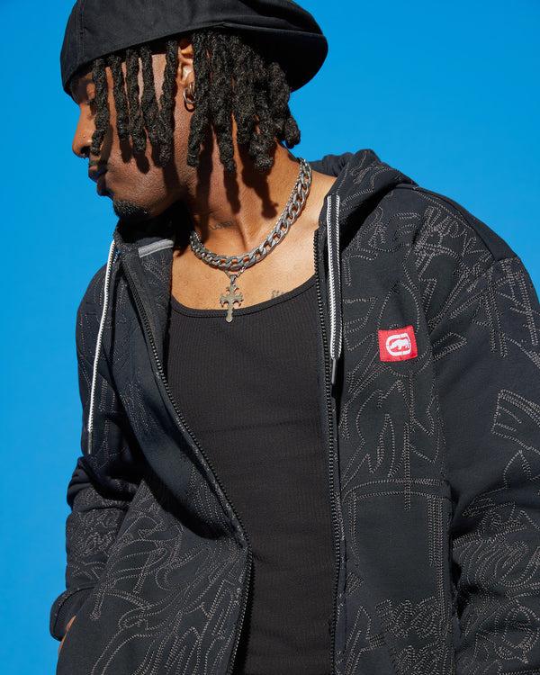 Ecko The Graffiti Embroidered Hoodie