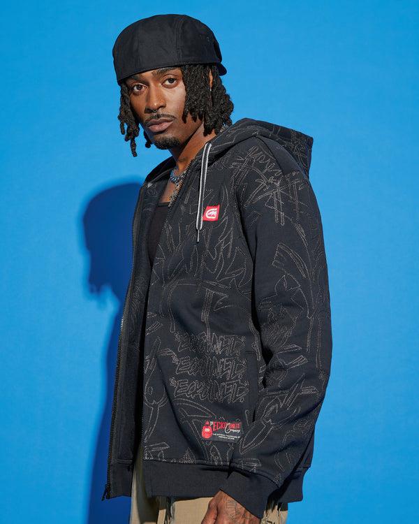 Ecko The Graffiti Embroidered Hoodie