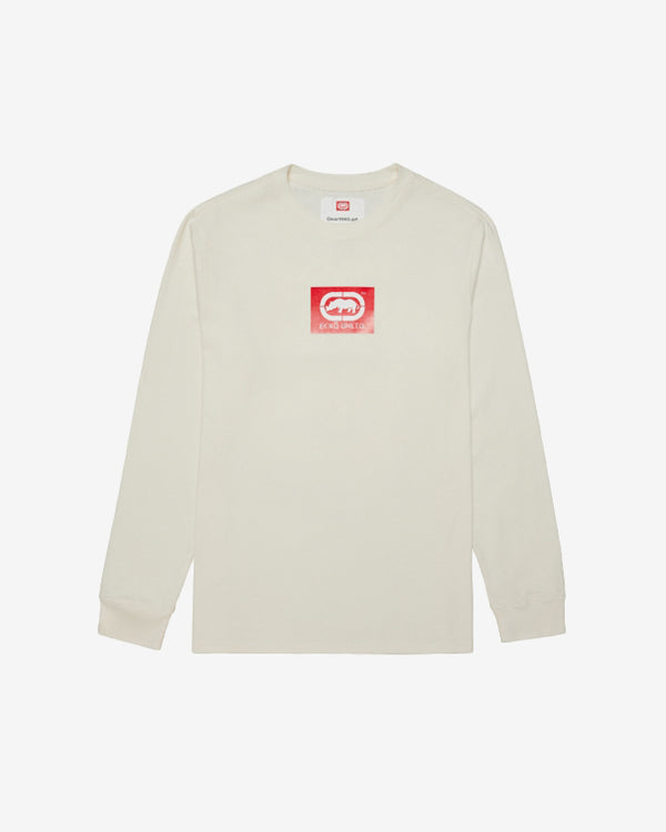 ecko "WORLD FAMOUS" OG STICKER Long Sleeve Shirt