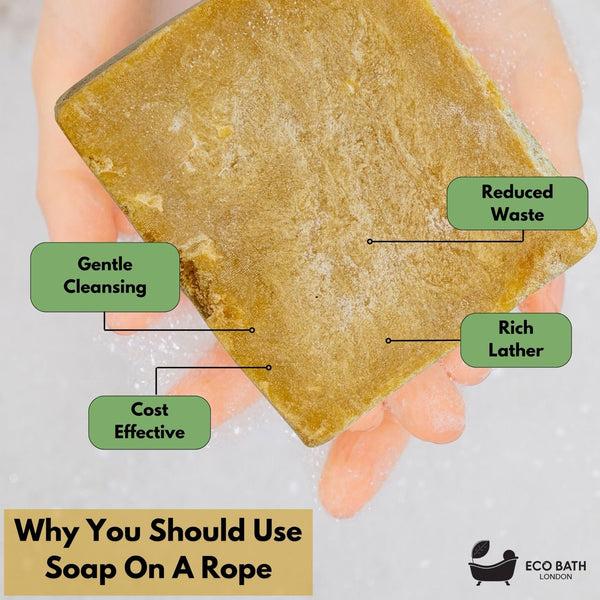 Eco Bath London Eco Bath Hand Made Bay & Olive Soap (+/- 200gr)