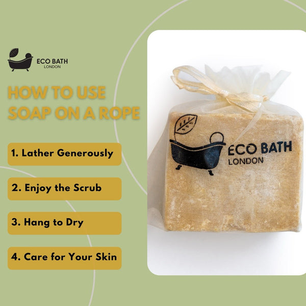 Eco Bath London Eco Bath Hand Made Bay & Olive Soap (+/- 200gr)