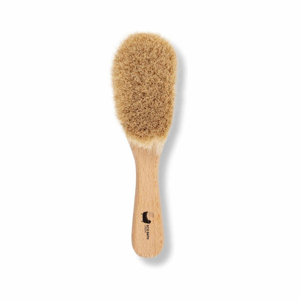 eco bath london Eco Bath London Baby Brush with Goat Hair - Ultra Soft Baby Bath Brush for Newborns