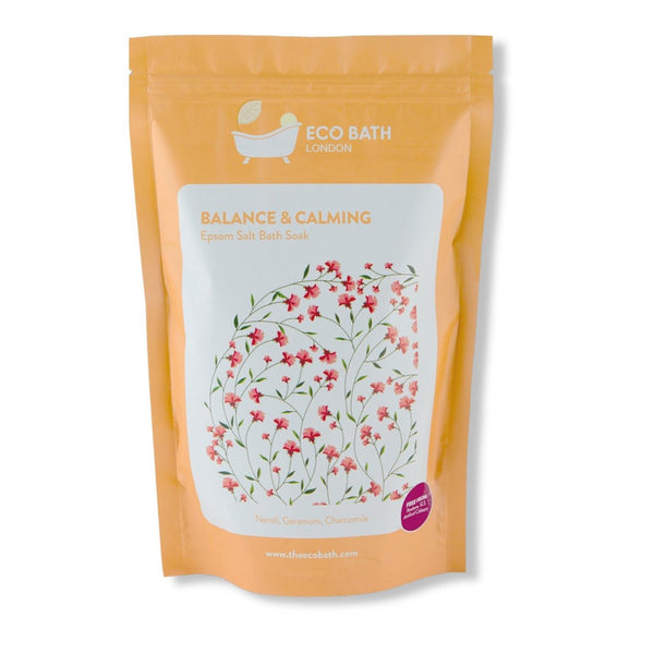 eco bath london Eco Bath London Balance and Calming Epsom Salt Bath Soak - Pouch | 500g & 1000g