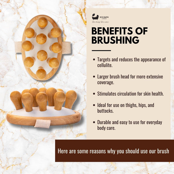 Eco Bath London Eco Bath London Cellulite Hand Brush Grand - Cellulite Treatment Brush