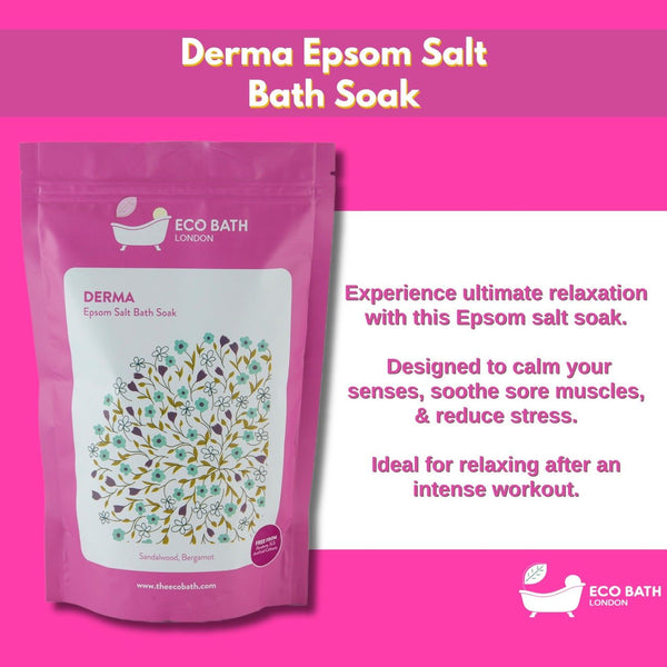 Eco Bath London Eco Bath London Derma Epsom Salt Bath Soak - Pouch | 500g & 1000g