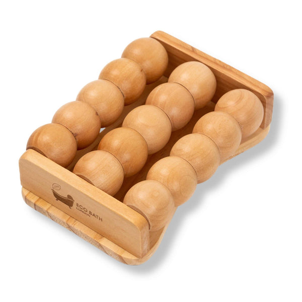 eco bath london Eco Bath London Foot Roller - Wooden Foot Roller Massager for Pain Relief and Improved Circulation