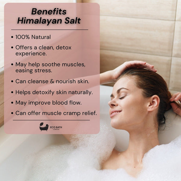 Eco Bath London Eco Bath London Himalayan Bath Salt Coarse Plain - 1 KG