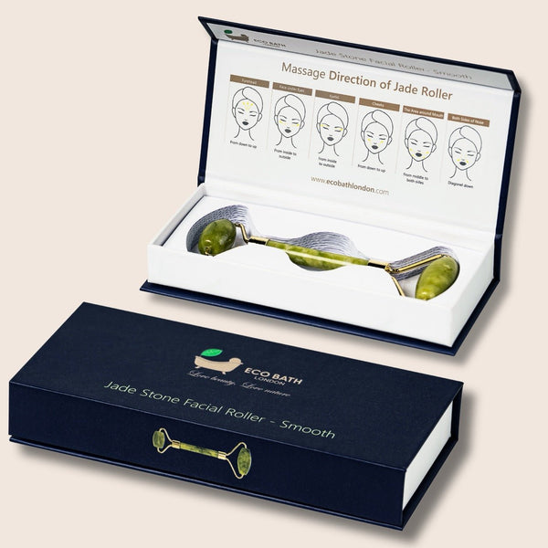 Eco Bath London Eco Bath London Jade Face Roller - Smooth End